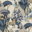 Old World Weavers Llamas Bluestone Wheat Fabric WW166610003