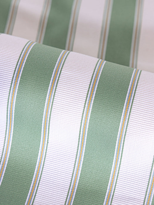 Old World Weavers Piano Stripe Endive Fabric Sample WW273450004