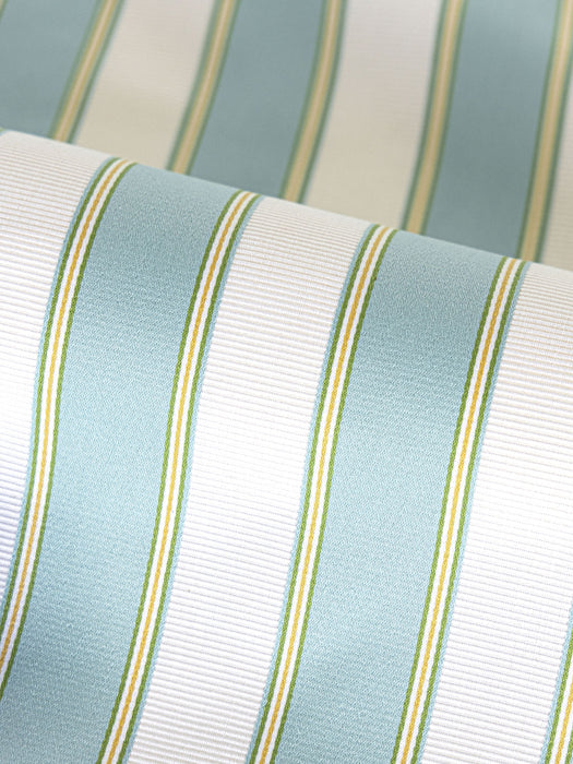 Old World Weavers Piano Stripe Robin'S Egg Fabric WW273450005