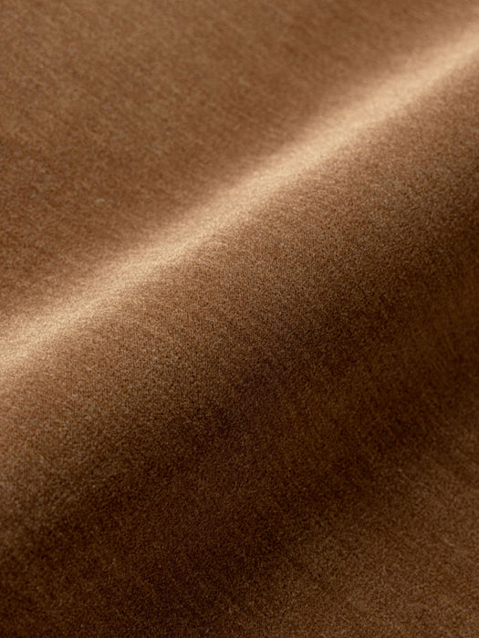 Old World Weavers Tudor Velvet Walnut Fabric Sample WW273420006
