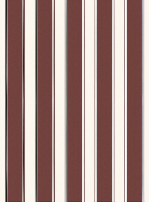 Scalamandre Accordion Stripe Raisin Wallpaper Sample WWWP88611D0007