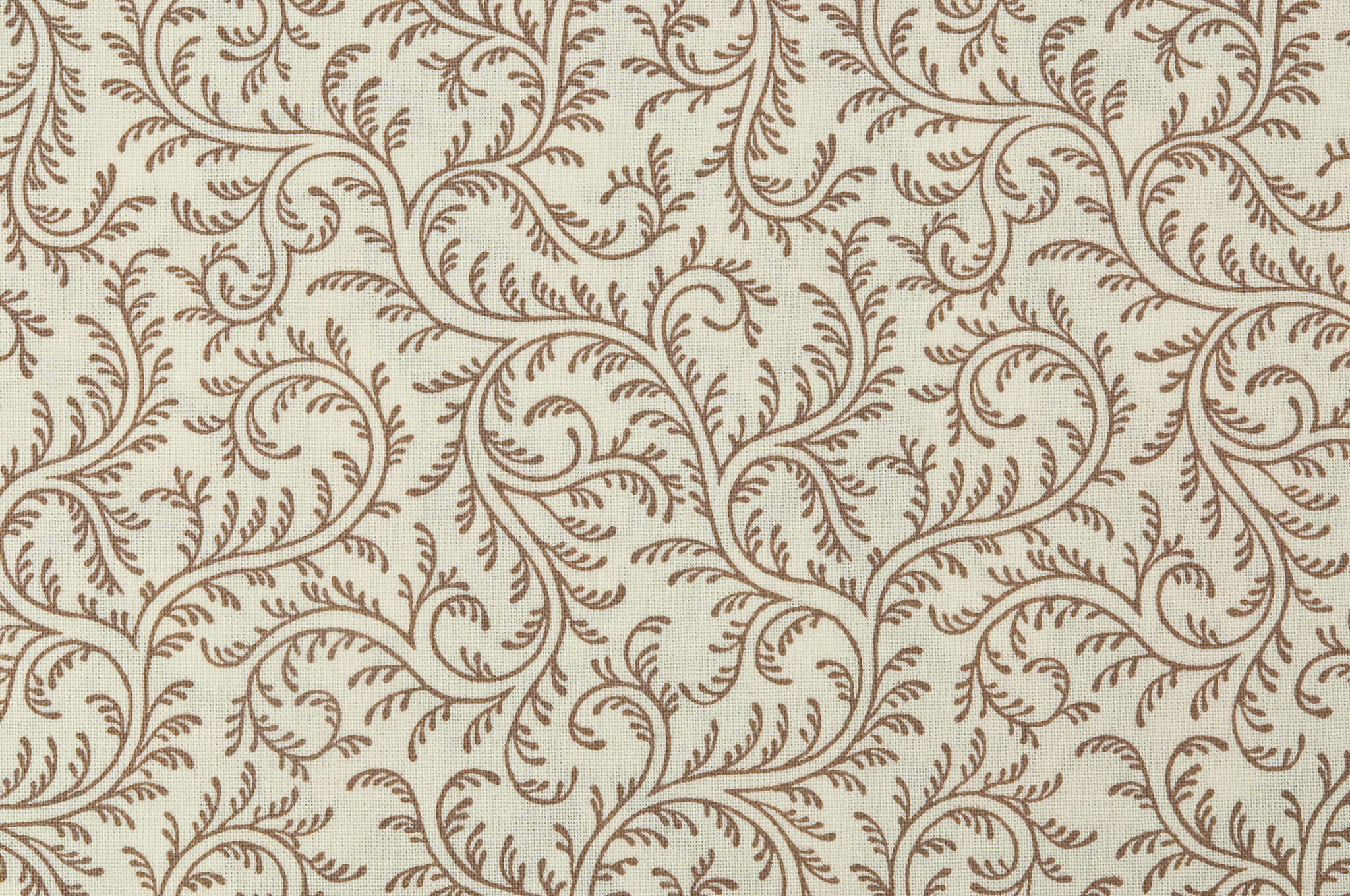 Braquenie Le Grand Corail Vermicule Positif Chataigne Fabric Sample B1886004