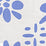 China Seas Wildflowers Ii French Blue Wallpaper 6380-03WP