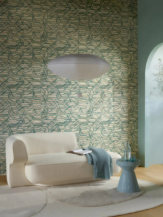 Pierre Frey Coconut Celadon Wallpaper FP065001