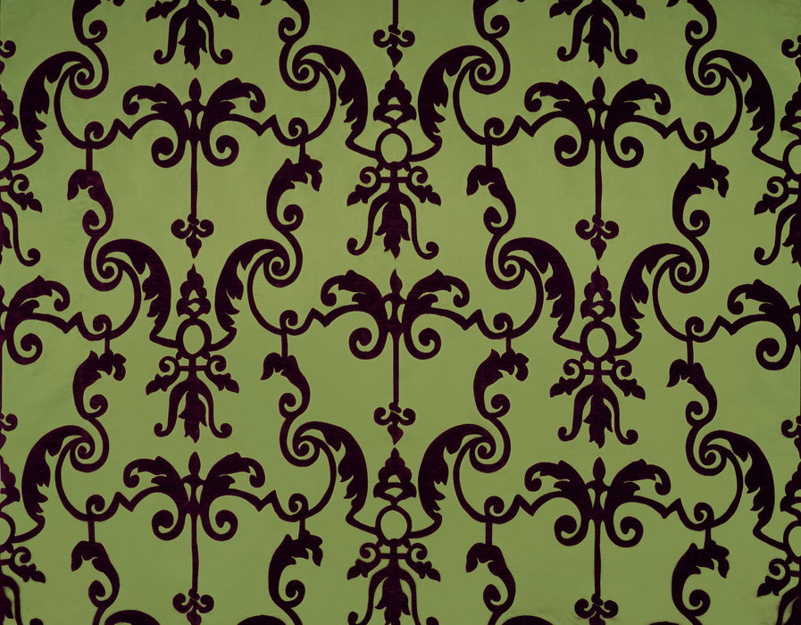 Fadini Borghi Napoli Verde Antico Fabric Sample I6665001