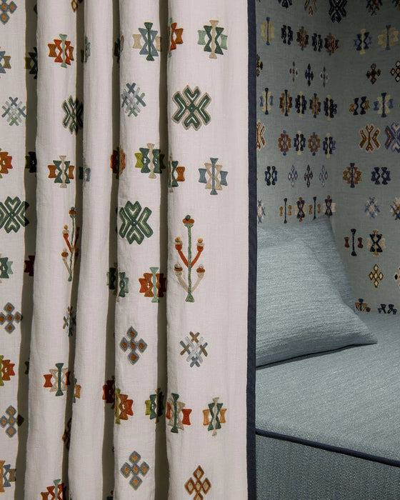 Pierre Frey Kasbah Indigo Fabric F3955002
