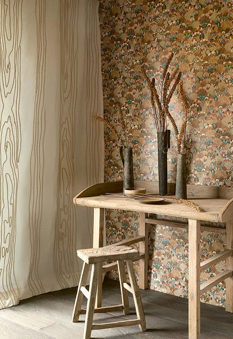 Pierre Frey Ichika Vert Wallpaper Sample FP046001