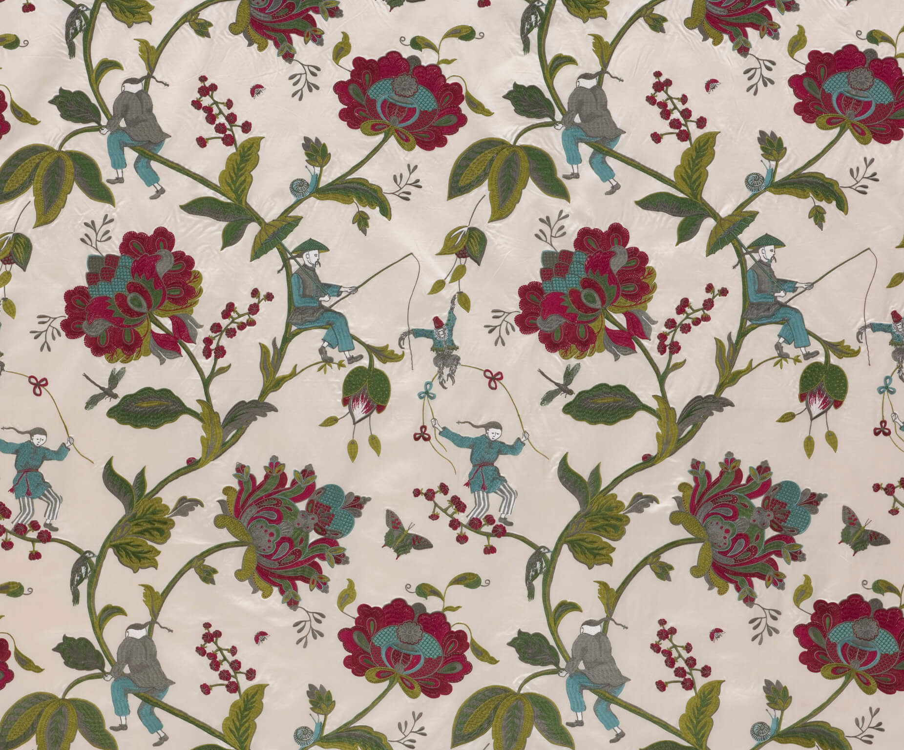 Braquenie Mandchou Exotique Fabric B7583001