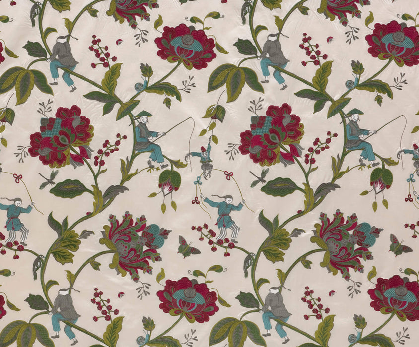 Braquenie Mandchou Exotique Fabric Sample B7583001