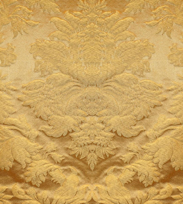 Old World Weavers Urbino Damask Gold Fabric Y064700086