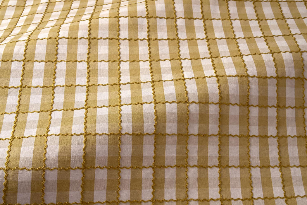 Pierre Frey Hej Ocre Fabric F4048003