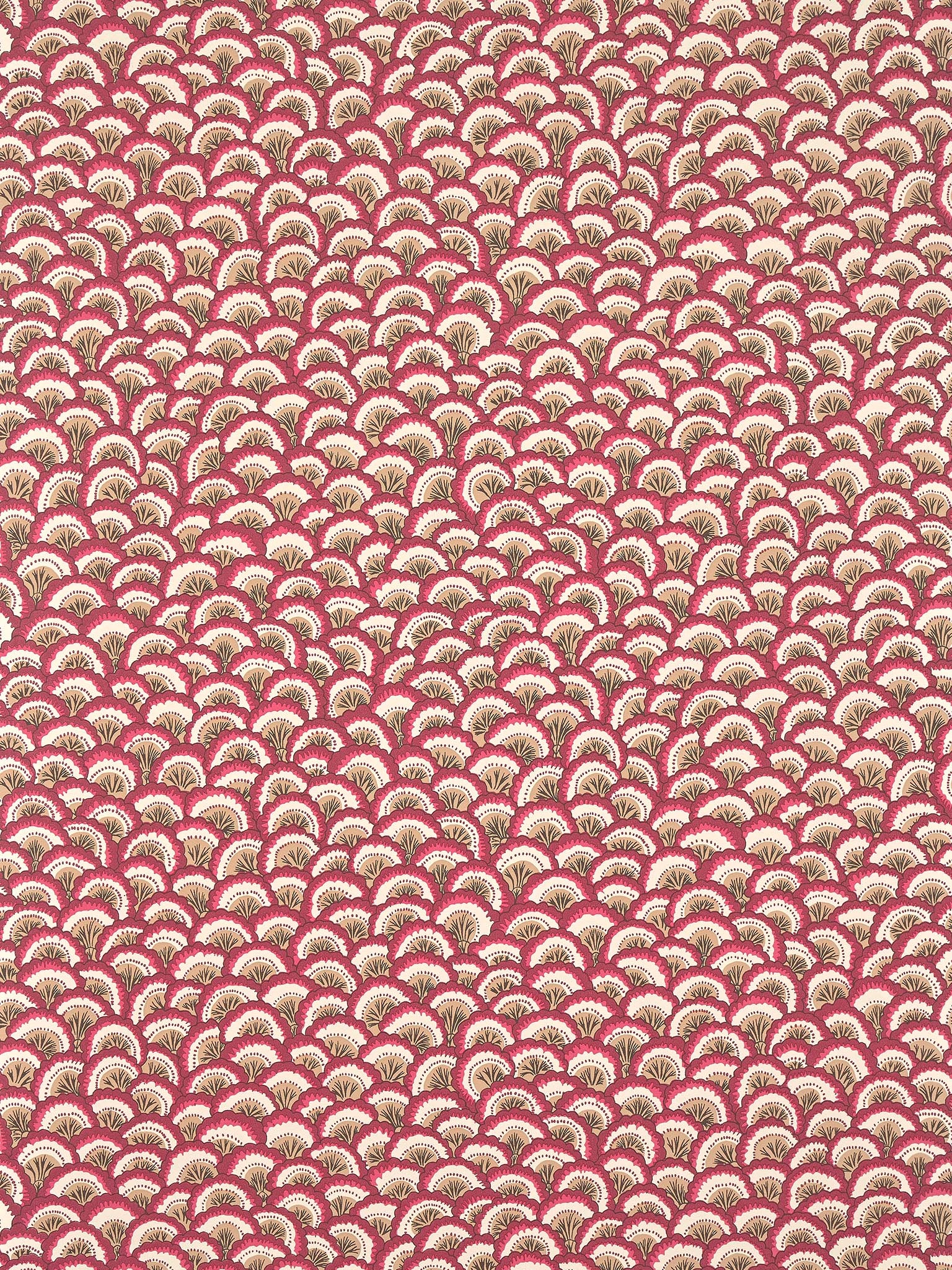 Braquenie Pontchartrain Coordonne Pivoin Wallpaper Sample BP365001