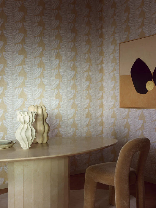 Pierre Frey Les Cabosses Blond Wallpaper FP245001