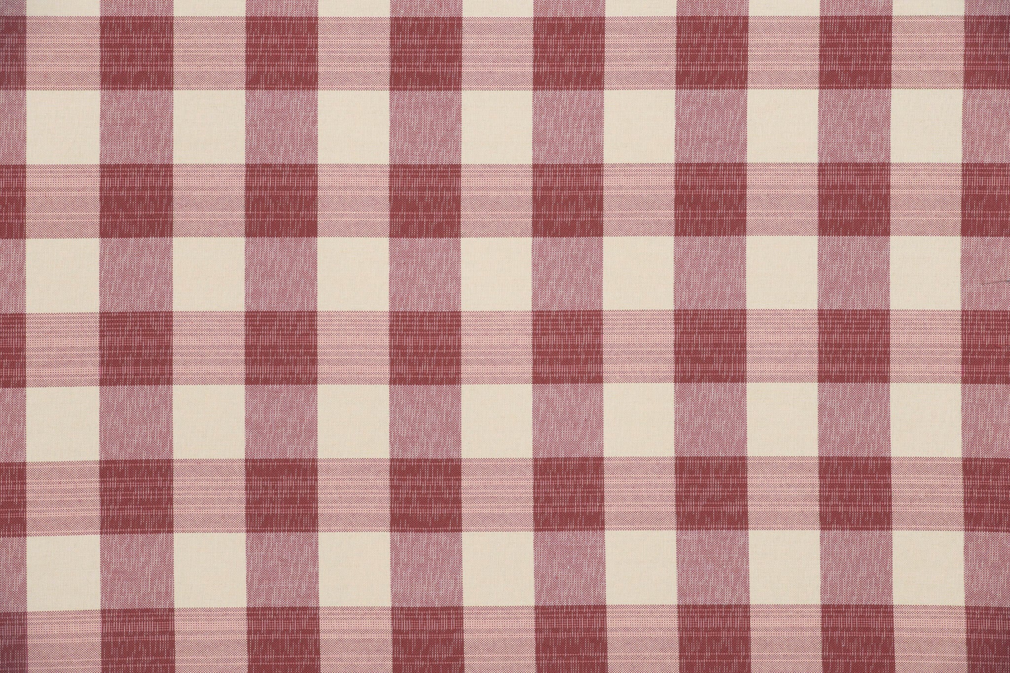 Le Manach Amalfi - Carreaux Garance Fabric Sample L4348015