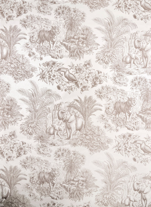 Pierre Frey Le Repos Du Toucan Sable Wallpaper Sample FP238001