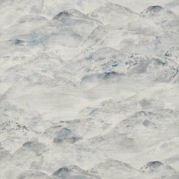 Zoffany Sansui Indigo Wash Wallpaper ZAKA312504