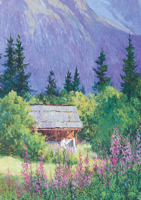Pierre Frey La Vallee Du Mont Blanc Ete Wallpaper Sample FP994001