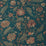 Zoffany Indienne Print Prussian Blue/Koi Fabric Sample ZAQF322698