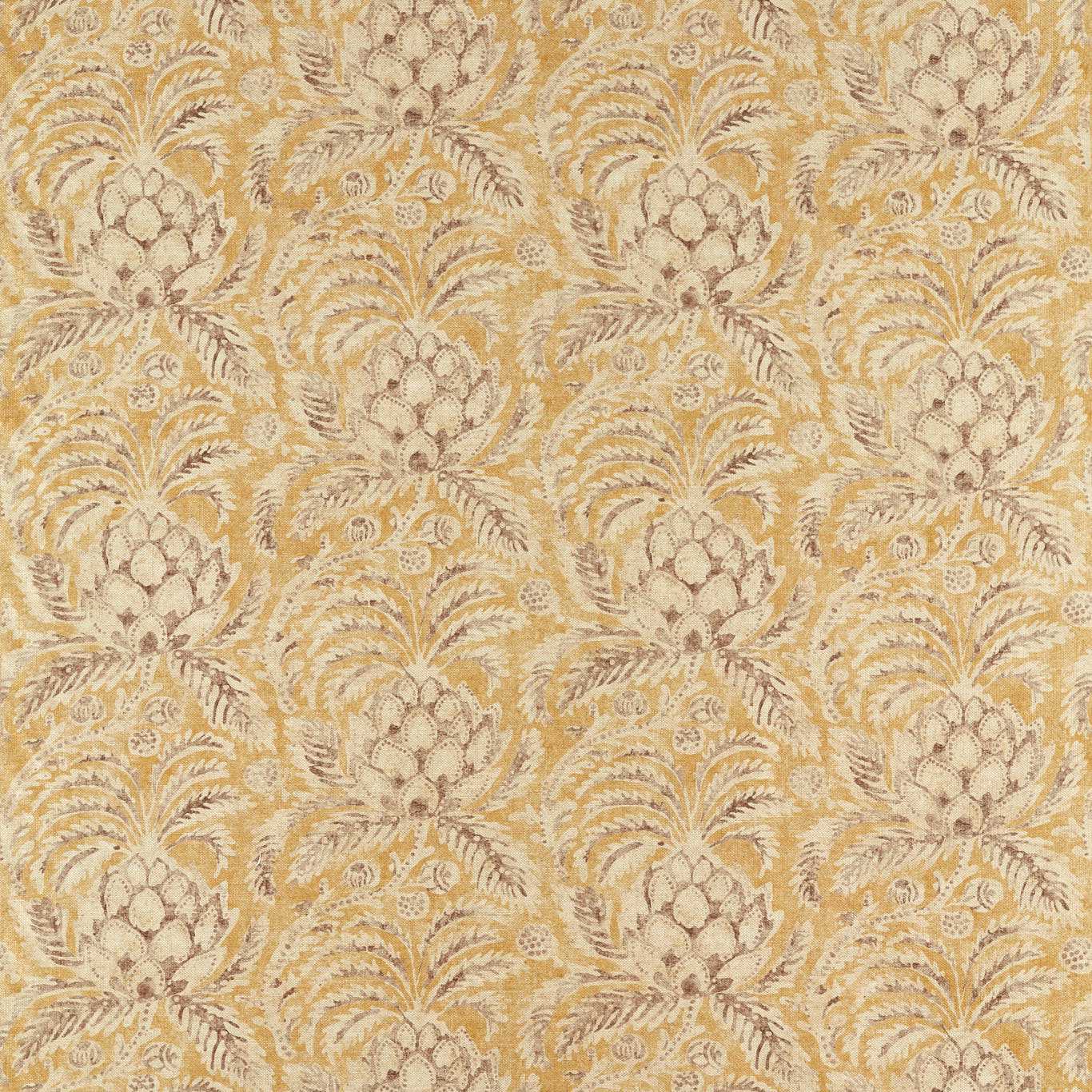 Zoffany Pina de Indes Tigers Eye Fabric Sample ZART322765