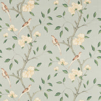 Zoffany Eleonora Print Stockholm Blue Fabric ZART322769