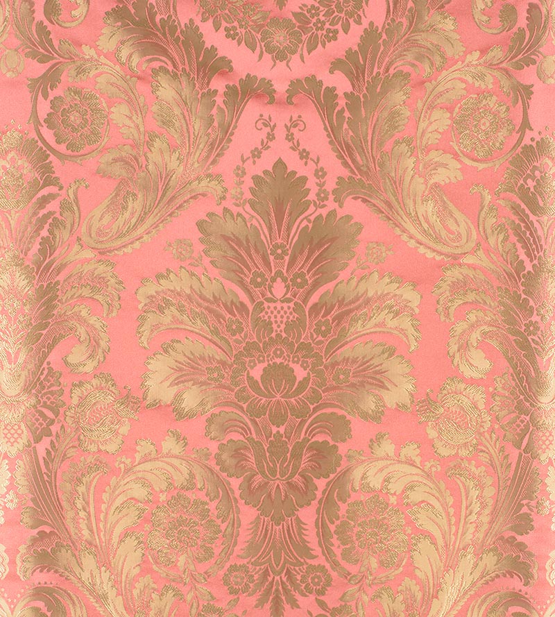 Old World Weavers Palazzo Pamphily Damask Grenadine Fabric Sample ZA11520086