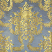Old World Weavers Reale Nastri Blue Jay Fabric ZARNAS2158
