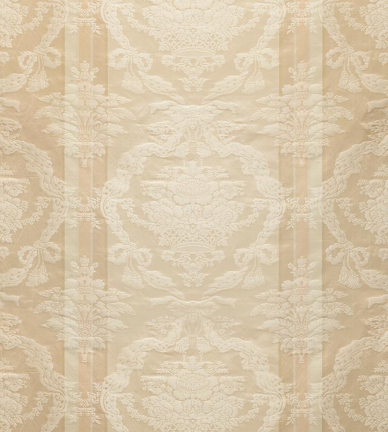 Old World Weavers Petrarca Stripe Champagne Fabric Sample ZAPTRS2188