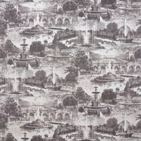 Pierre Frey Les fontainiers Fusain Wallpaper FP293001
