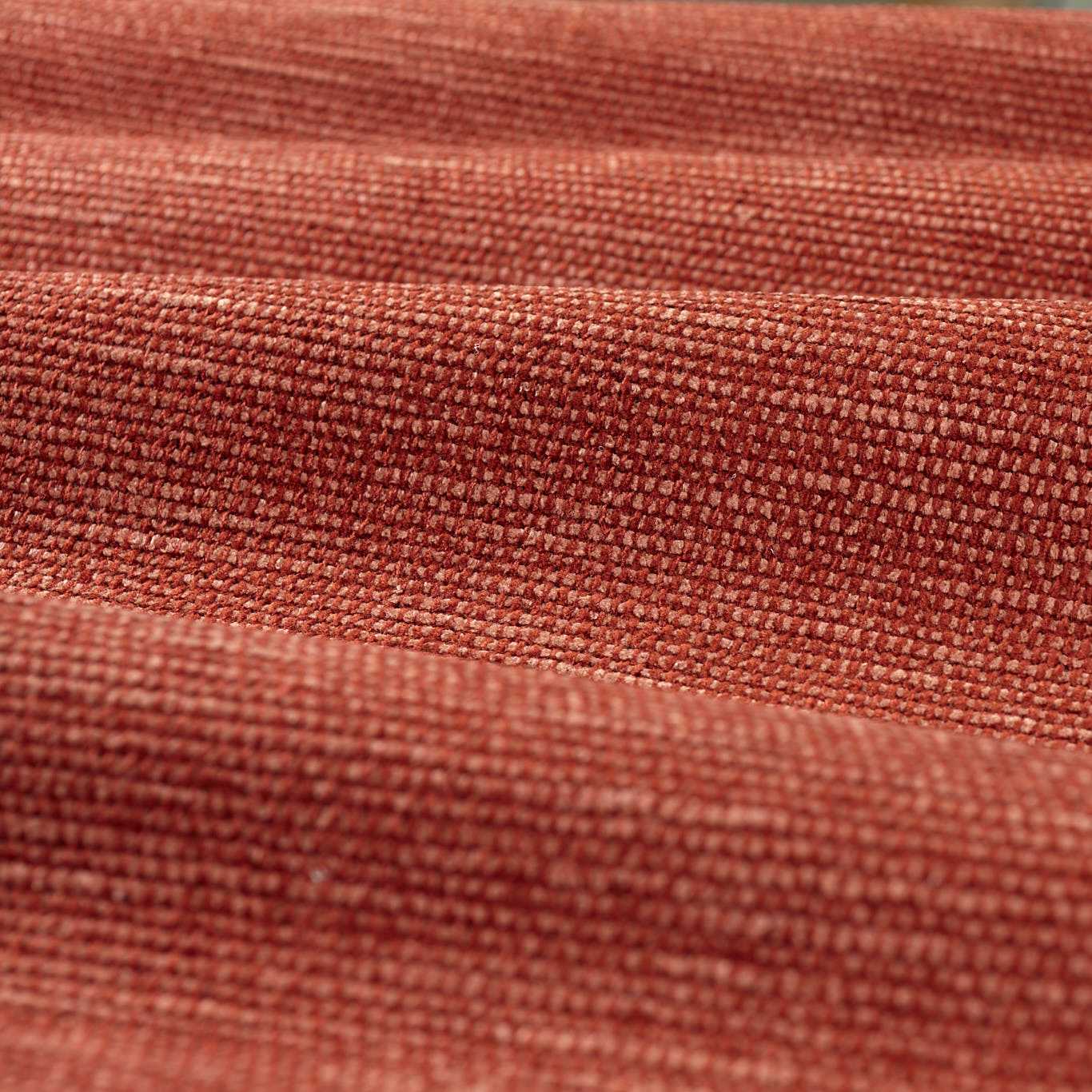 Zoffany Zoffany Chenille Venetian Red Fabric Sample ZCHE333534