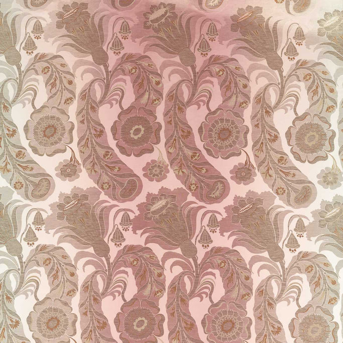 Zoffany Sezincote Damask Tuscan Pink Fabric Sample ZCOT333299