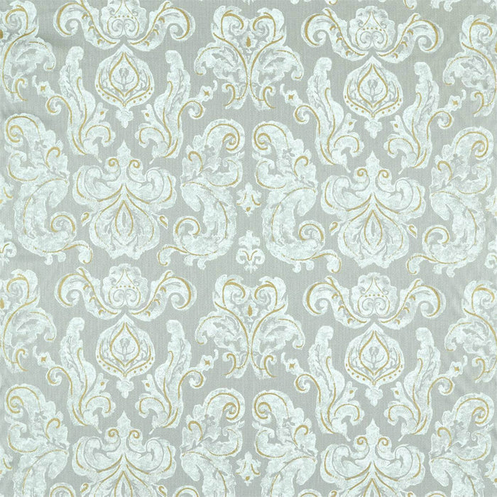 Zoffany Brocatello Impasto Silver Fabric Sample ZDAF322681