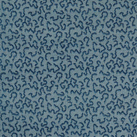Zoffany Domino Velvet Blue Stone Fabric ZDMV333513