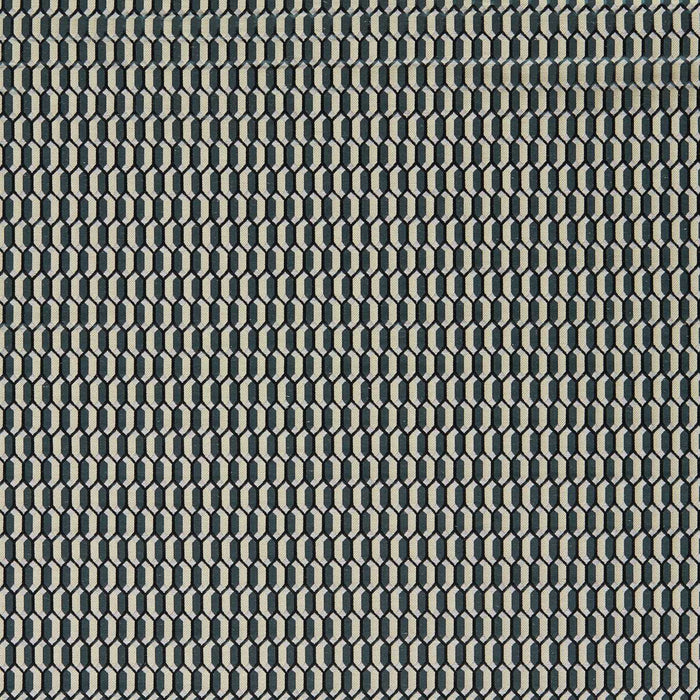 Zoffany Domino Trellis Ink Fabric Sample ZDOM333331