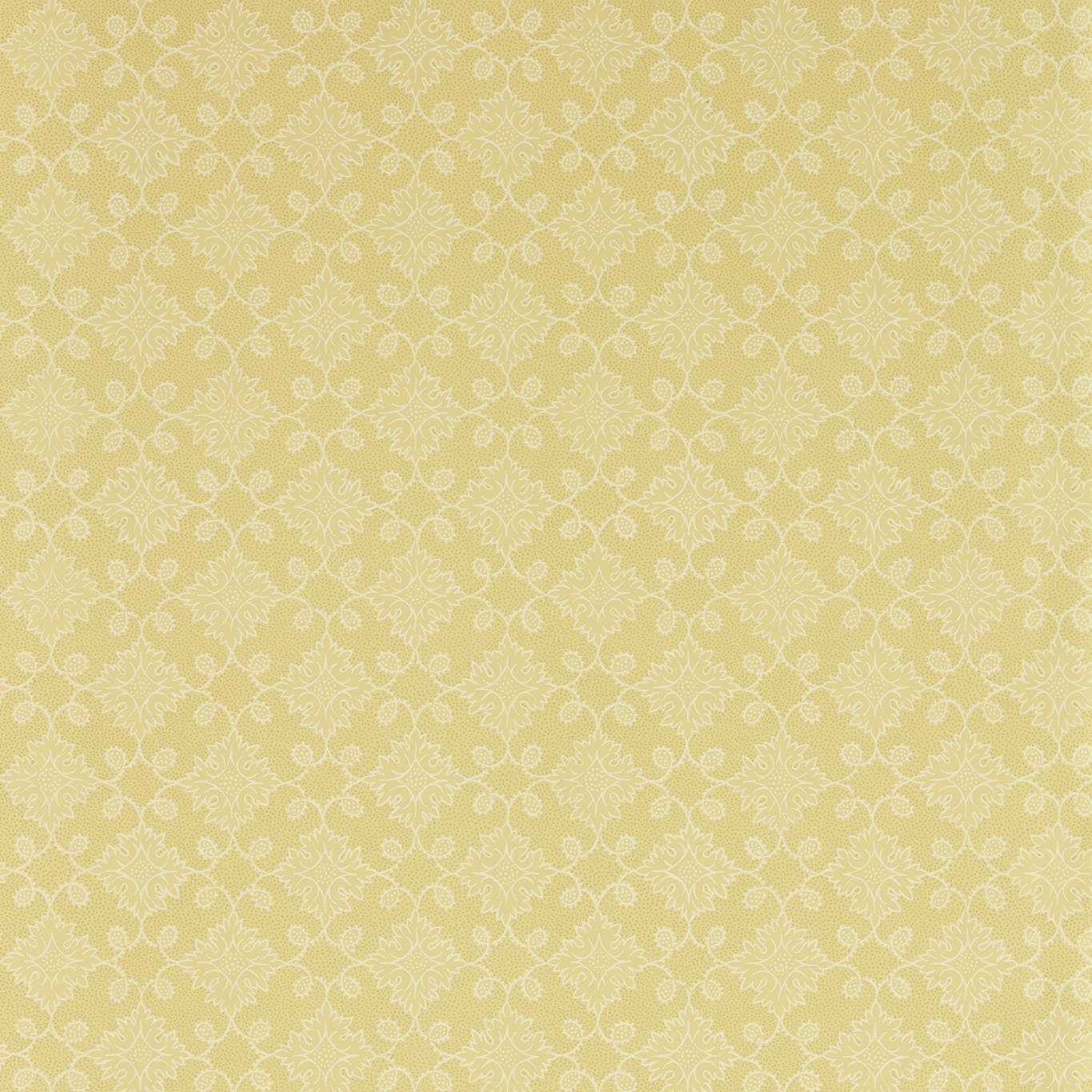 Zoffany Floral Tracery Primrose Wallpaper Sample ZEND313090