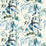 Zoffany Long Water Botanical Indigo Fabric Sample ZHIF322713
