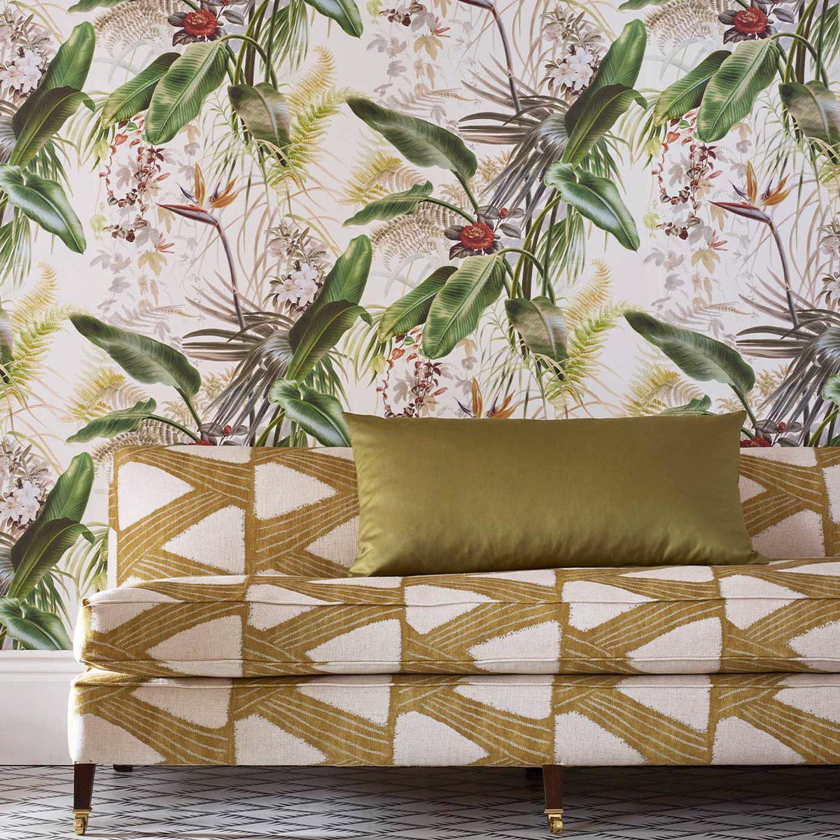 Zoffany Paradise Row Evergreen ZHIW312989 Sample | 40% Off (Samples)