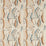 Zoffany Les Dames Peacock / Copper Fabric Sample ZICO322675