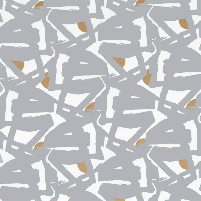 Zoffany Rakugaki Quartz Grey Fabric Sample ZICO333013