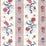 Zoffany Papaver Stripe Indigo/Madder Wallpaper ZIND313115