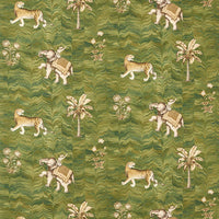 Zoffany Jaipur Deep Moss Fabric ZINF322774