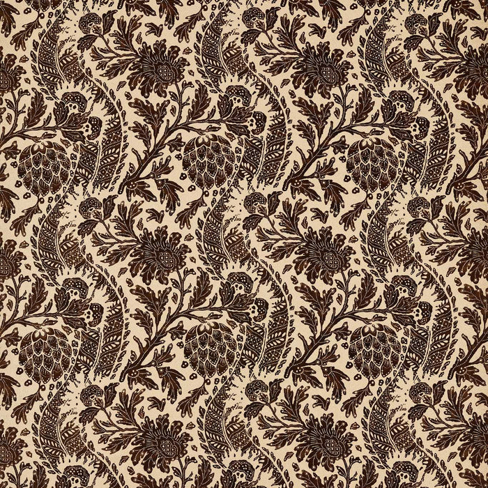 Zoffany Cochin Vine Black Fabric Sample ZINF322775