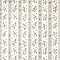 Zoffany Papaver Stripe Platinum/Sage Fabric ZINF322776