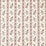 Zoffany Papaver Stripe Indigo/Madder Fabric ZINF322777