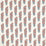Zoffany Sanganeri Block Print Indigo/Madder Fabric ZINF322800