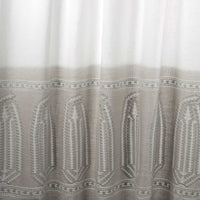 Zoffany Zardozi Ombre Quartz Grey Fabric ZINF333549