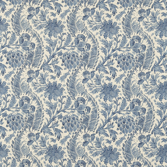 Zoffany Cochin Blue Fabric Sample ZJAI321689