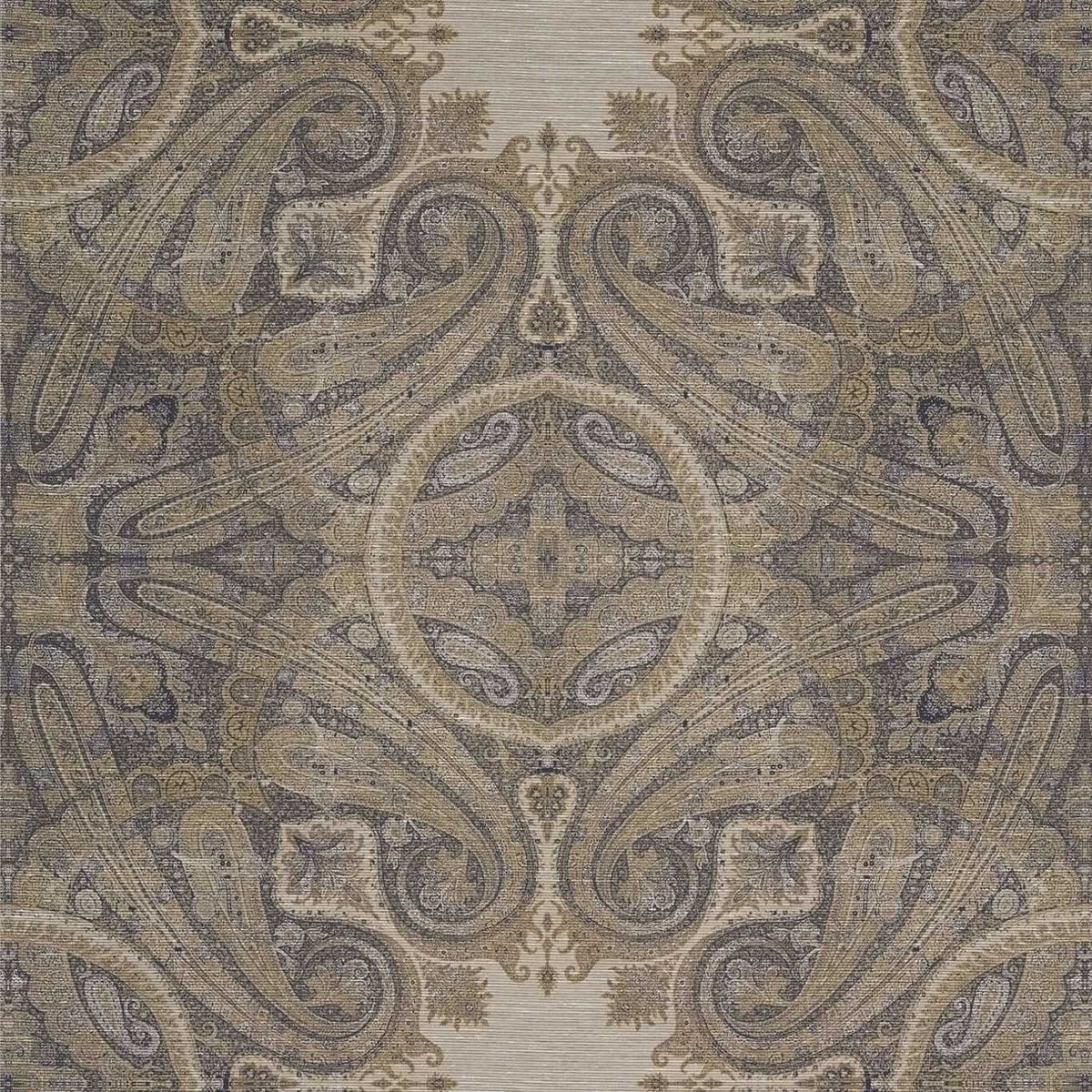 Zoffany Elswick Paisley Blue Umber ZKEM312645 Sample | 40% Off (Samples)