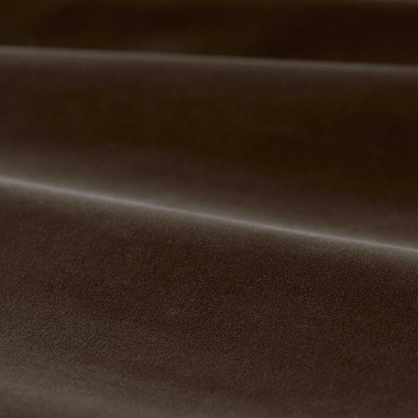 Zoffany Cotton Velvet Performance Umber Fabric Sample ZL4X333456