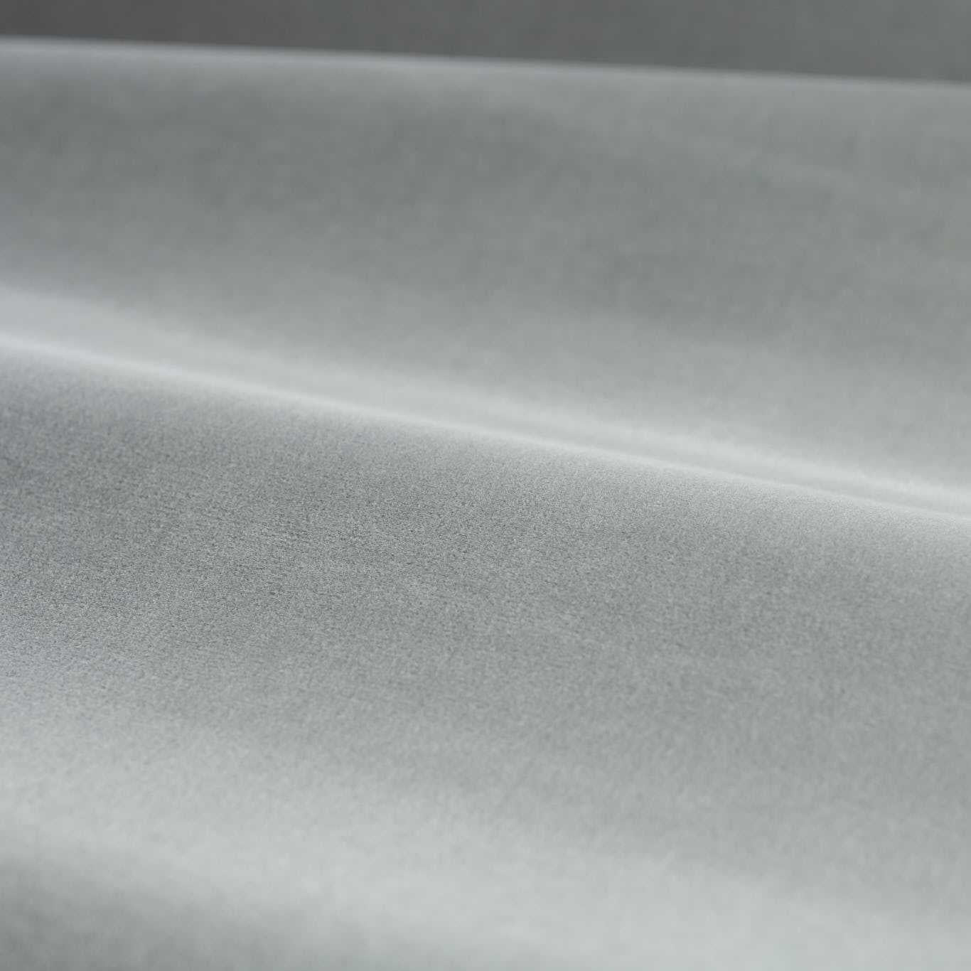 Zoffany Cotton Velvet Performance Empire Grey Fabric Sample ZL4X333500