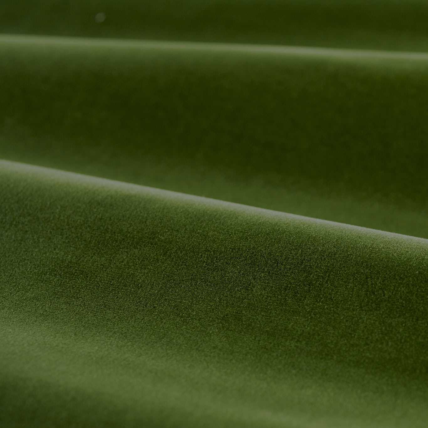 Zoffany Cotton Velvet Performance Evergreen Fabric ZL4X333506